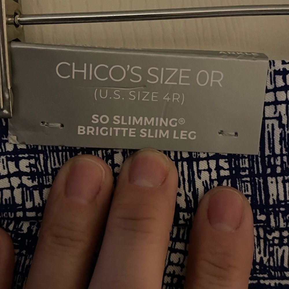 Chico’s pants • NWT • Women’s OR (US size 4R) - Picture 3 of 10